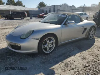 2005 Porsche Boxster с VIN WP0CA298X5U712840, выставлен на аукционе Copart как лот 42501855 с пробегом 112 123 миль миль и Чистый • Clean title. История ставок и продаж доступна на DreamBid. Изображение 1.