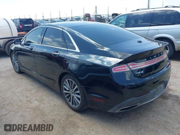 2017 Lincoln MKZ Premiere z VIN 3LN6L5A95HR648064, wystawiony jako IAAI lot #42115558 z przebiegiem 86 701 mil mil oraz . Historia ofert i sprzedaży dostępna na DreamBid. Obrazek 3.