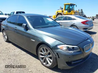 2012 BMW 5 Series 535i xDrive with VIN WBAFU7C54CDU57662, listed as a IAAI auction lot 42135753 with 196,259 mi miles and . Bid and sale history available at carsss.com. Image 1.