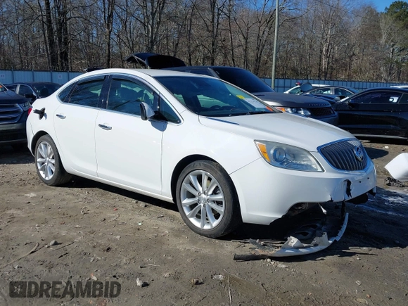 2012 Buick Verano with VIN 1G4PP5SK2C4156877, listed as a IAAI auction lot 41324221 with 122,191 mi miles. Bid and sale history available at carsss.com. Image 1.