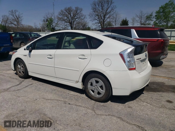 2011 Toyota Prius I with VIN JTDKN3DU1B0280300, listed as a Copart auction lot 52905505 with 113,162 mi miles and Salvage Title. Bid and sale history available at DreamBid. Image 2.