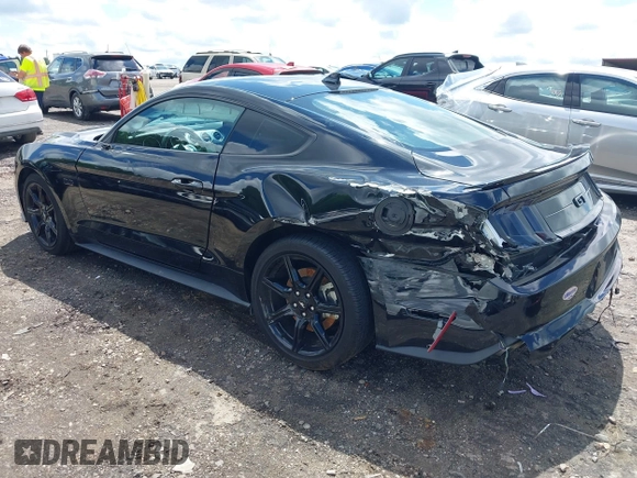 2020 Ford Mustang GT with VIN 1FA6P8CF3L5168510, listed as a IAAI auction lot 42206570 with 34,418 mi miles and . Bid and sale history available at DreamBid. Image 3.