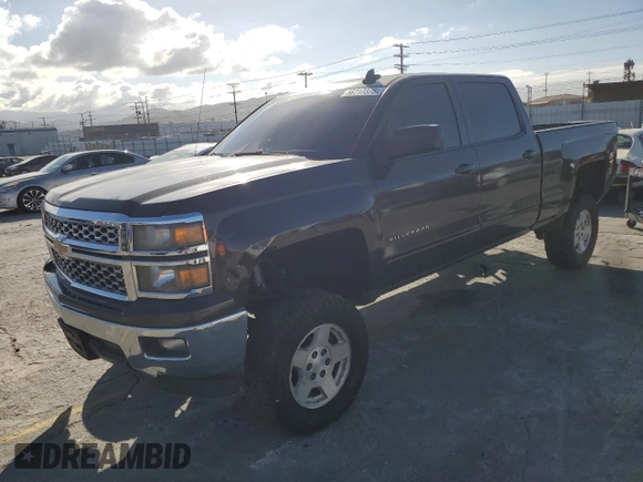 2015 Chevrolet Silverado 1500 LT with VIN 3GCPCREC4FG534880, listed as a Copart auction lot 56717375 with 103,151 mi miles and Salvage Title. Bid and sale history available at DreamBid. Image 1.