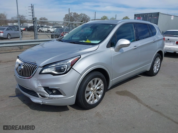 2017 Buick Envision Essence with VIN LRBFXBSA7HD014228, listed as a IAAI auction lot 41837640 with 150,754 mi miles. Bid and sale history available at carsss.com. Image 2.