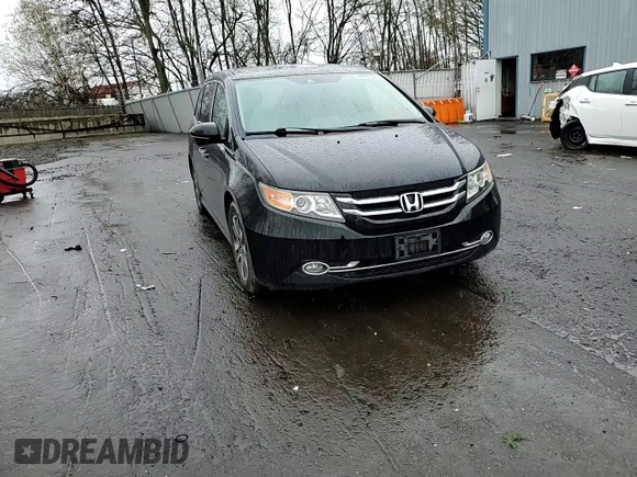 2014 Honda Odyssey Touring с VIN 5FNRL5H9XEB056180, выставлен на аукционе Copart как лот 47781575 с пробегом 142 707 миль миль и Списание • Salvage title. История ставок и продаж доступна на DreamBid. Изображение 12.