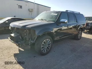 2015 Lincoln Navigator z VIN 5LMJJ3HT9FEJ07036, wystawiony jako Copart lot #56004585 z przebiegiem 157 756 mil mil oraz Szkoda całkowita • Salvage title. Historia ofert i sprzedaży dostępna na DreamBid. Obrazek 1.