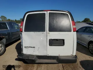 2006 GMC Savana Cargo Van with VIN 1GTFG15X961171835, listed as a Copart auction lot 69777534 with 227,545 mi miles and Salvage Title. Bid and sale history available at carsss.com. Image 6.