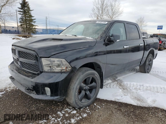 2019 Ram 1500 Big Horn z VIN 1C6RR7LT3KS744346, wystawiony jako Copart lot #46483155 z przebiegiem 19 045 mil mil oraz Szkoda całkowita • Salvage title. Historia ofert i sprzedaży dostępna na DreamBid. Obrazek 2.
