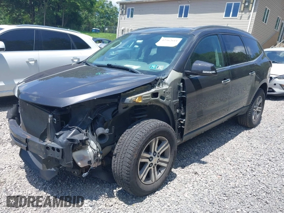 2015 Chevrolet Traverse LT with VIN 1GNKVGKD1FJ311868, listed as a IAAI auction lot 42562611 with 134,812 mi miles and . Bid and sale history available at DreamBid. Image 2.