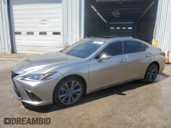 2019 Lexus ES 350 with VIN 58ABZ1B11KU051114, listed as a Copart auction lot 51112865 with 75,597 mi miles and Clean Title. Bid and sale history available at DreamBid. Image 1.