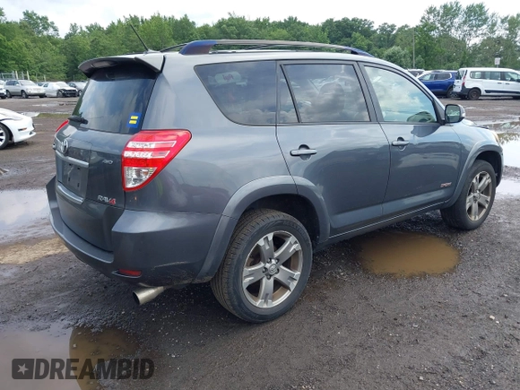 2012 Toyota RAV4 Sport with VIN JTMRF4DV5C5050774, listed as a IAAI auction lot 42662297 with 189,236 mi miles and . Bid and sale history available at DreamBid. Image 4.