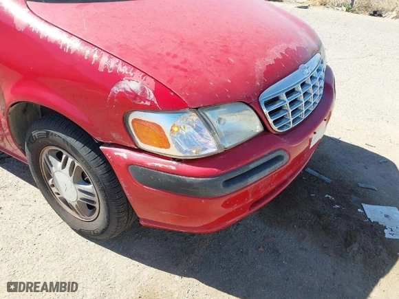 1999 Chevrolet Venture with VIN 1GNDX03E8XD189639, listed as a IAAI auction lot 41654509 with 214,318 mi miles. Bid and sale history available at carsss.com. Image 6.
