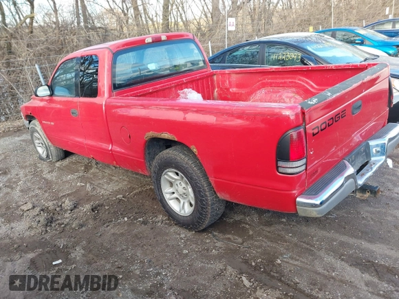 2001 Dodge Dakota Sport with VIN 1B7GL22N11S297957, listed as a IAAI auction lot 41244056 with 193,671 mi miles. Bid and sale history available at carsss.com. Image 3.