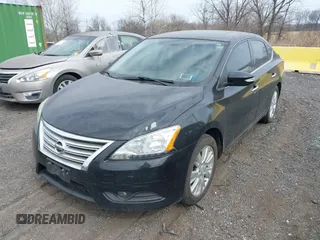 2014 Nissan Sentra S with VIN 3N1AB7AP4EL624643, listed as a IAAI auction lot 41702728 with 165,513 mi miles and . Bid and sale history available at DreamBid. Image 2.