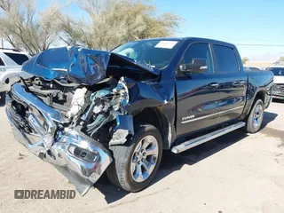 2019 Ram 1500 Big Horn z VIN 1C6RREFT4KN769061, wystawiony jako IAAI lot #41356744 z przebiegiem Nie podano mil oraz . Historia ofert i sprzedaży dostępna na DreamBid. Obrazek 6.
