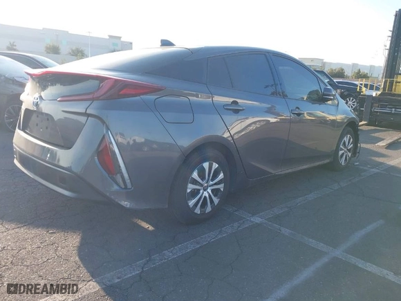 2020 Toyota Prius Prime LE with VIN JTDKARFP7L3150768, listed as a IAAI auction lot 41359168 with 43,843 mi miles. Bid and sale history available at carsss.com. Image 4.