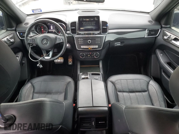 2017 Mercedes-Benz GLE 350 with VIN 4JGDA5JB2HA923657, listed as a Copart auction lot 46997685 with 121,202 mi miles and Salvage title. Bid and sale history available at DreamBid. Image 8.
