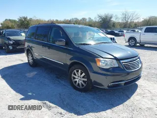 2014 Chrysler Town & Country Touring with VIN 2C4RC1BG6ER217760, listed as a IAAI auction lot 41893658 with 171,560 mi miles. Bid and sale history available at carsss.com. Image 1.
