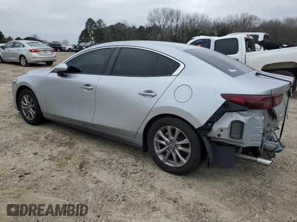 2021 Mazda 3 2.0 with VIN JM1BPAA78M1314033, listed as a Copart auction lot 87725525 with 58,876 mi miles and Salvage Title. Bid and sale history available at DreamBid. Image 2.