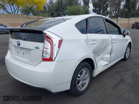 2014 Toyota Prius Four with VIN JTDKN3DU8E0387333, listed as a IAAI auction lot 42415523 with 165,252 mi miles and . Bid and sale history available at DreamBid. Image 4.