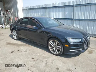 2016 Audi A7 3.0 Premium Plus with VIN WAUWGAFC8GN155628, listed as a Copart auction lot 61131443 with 71,918 mi miles. Bid and sale history available at carsss.com. Image 4.