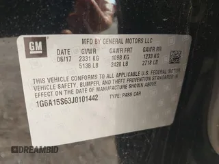 2018 Cadillac CTS-V z VIN 1G6A15S63J0101442, wystawiony jako IAAI lot #41964961 z przebiegiem 87 821 mil mil oraz . Historia ofert i sprzedaży dostępna na DreamBid. Obrazek 9.