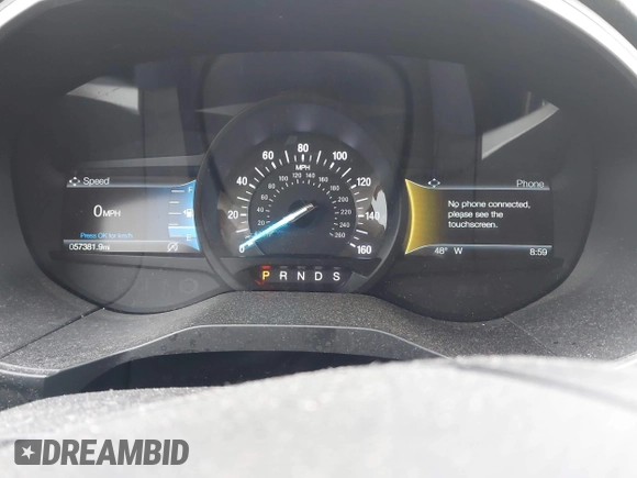 2019 Ford Edge SEL with VIN 2FMPK4J96KBC19149, listed as a IAAI auction lot 42307321 with 57,381 mi miles and . Bid and sale history available at DreamBid. Image 7.