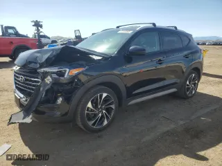 2021 Hyundai Tucson Limited with VIN KM8J3CALXMU407825, listed as a Copart auction lot 48349665 with 49,654 mi miles and Salvage Title. Bid and sale history available at carsss.com. Image 1.