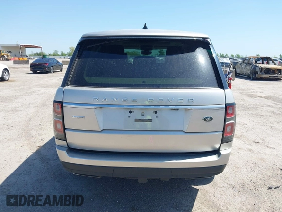 2019 Land Rover Range Rover with VIN SALGS2RE9KA520688, listed as a IAAI auction lot 41941073 with 59,782 mi miles and . Bid and sale history available at DreamBid. Image 16.