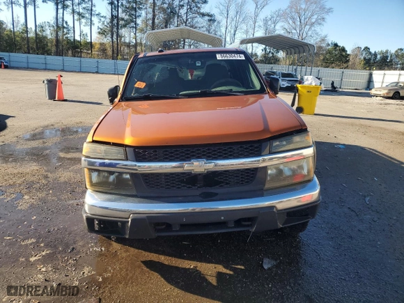 2004 Chevrolet Colorado 1SE LS Z71 with VIN 1GCDS136948168602, listed as a Copart auction lot 44161535 with 338,950 mi miles and Salvage Title. Bid and sale history available at carsss.com. Image 5.