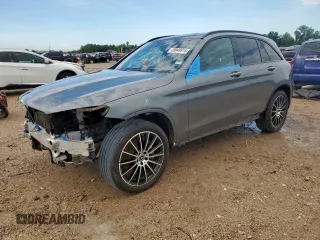 2019 Mercedes-Benz GLC 300 z VIN WDC0G4JB3K1000102, wystawiony jako Copart lot #59946915 z przebiegiem 68 272 mil mil oraz Szkoda całkowita • Salvage title. Historia ofert i sprzedaży dostępna na DreamBid. Obrazek 1.