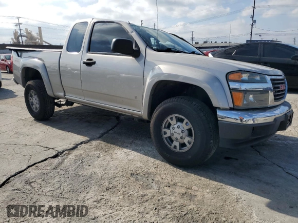 2008 GMC Canyon SLE1 with VIN 1GTDT39E788212660, listed as a Copart auction lot 44756865 with 127,977 mi miles and Salvage Title. Bid and sale history available at carsss.com. Image 4.
