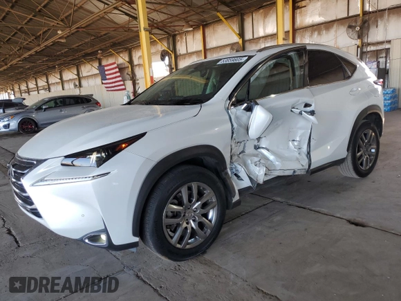 2015 Lexus NX 200t z VIN JTJYARBZ9F2010620, wystawiony jako Copart lot #53859805 z przebiegiem 122 256 mil mil oraz Szkoda całkowita • Salvage title. Historia ofert i sprzedaży dostępna na DreamBid. Obrazek 1.