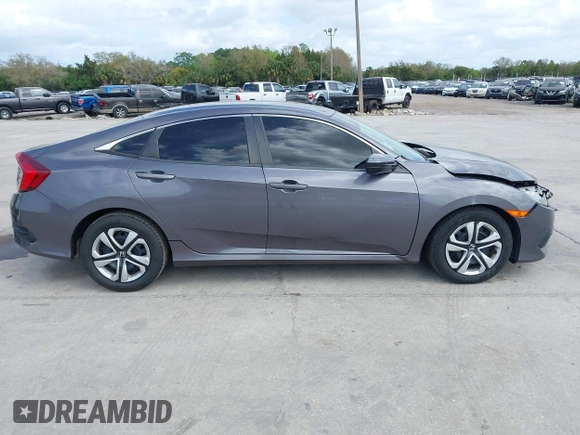 2018 Honda Civic Sedan LX with VIN 19XFC2F59JE044099, listed as a IAAI auction lot 41719337 with 44,534 mi miles. Bid and sale history available at carsss.com. Image 13.