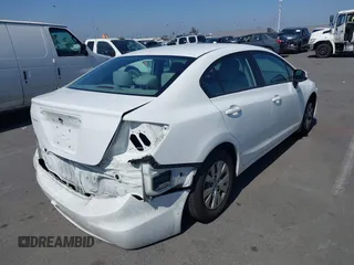 2012 Honda Civic LX с VIN 19XFB2F5XCE306217, выставлен на аукционе IAAI как лот 42476498 с пробегом 160 932 миль миль и . История ставок и продаж доступна на DreamBid. Изображение 4.