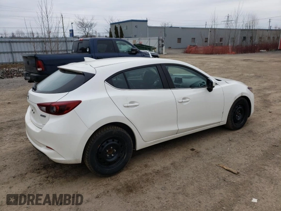2017 Mazda 3 Grand Touring with VIN JM1BN1M35H1134593, listed as a Copart auction lot 49685265 with 114,210 mi miles and Salvage Title. Bid and sale history available at DreamBid. Image 3.