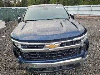 2022 Chevrolet Silverado 1500 LT with VIN 1GCPACED0NZ614364, listed as a Copart auction lot 78196344 with 0 mi miles and Salvage Title. Bid and sale history available at carsss.com. Image 5.