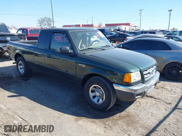 2002 Ford Ranger XLT Appearance with VIN 1FTYR44E82PA79434, listed as a IAAI auction lot 41623304 with 107,143 mi miles. Bid and sale history available at carsss.com. Image 1.