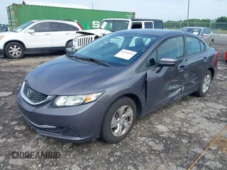2015 Honda Civic LX with VIN 19XFB2F59FE065190, listed as a IAAI auction lot 42070979 with 153,317 mi miles and . Bid and sale history available at DreamBid. Image 2.