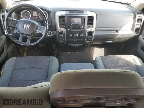 2016 Ram 1500 Big Horn with VIN 1C6RR7GT2GS208568, listed as a Copart auction lot 57487705 with 186,148 mi miles and Clean title. Bid and sale history available at DreamBid. Image 8.