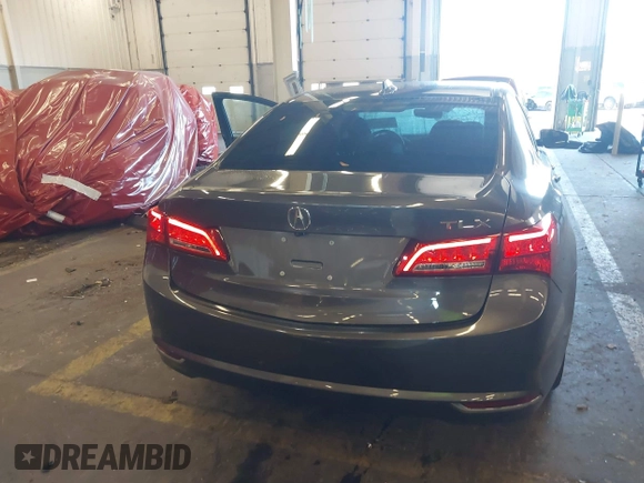 2020 Acura TLX with VIN 19UUB1F37LA006946, listed as a IAAI auction lot 40681393 with 65,754 mi miles. Bid and sale history available at carsss.com. Image 16.