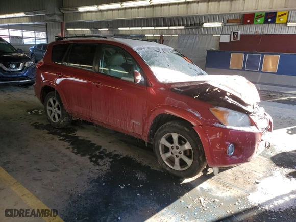 2011 Toyota RAV4 Ltd with VIN 2T3DF4DV1BW122068, listed as a Copart auction lot 45185855 with 0 mi miles and Salvage Title. Bid and sale history available at carsss.com. Image 4.