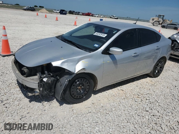 2013 Dodge Dart SXT with VIN 1C3CDFBA6DD181635, listed as a Copart auction lot 53232915 with 91,027 mi miles and Salvage Title. Bid and sale history available at carsss.com. Image 1.