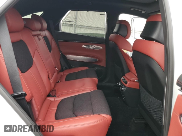 2023 Genesis GV70 2.5T with VIN KMUMADTB4PU103750, listed as a Copart auction lot 61221365 with 37,092 mi miles and Salvage title. Bid and sale history available at DreamBid. Image 11.
