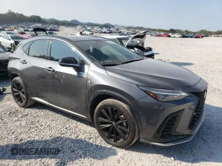 2023 Lexus NX with VIN 2T2KGCEZ5PC028594, listed as a Copart auction lot 70652074 with 17,692 mi miles and Salvage Title. Bid and sale history available at carsss.com. Image 4.