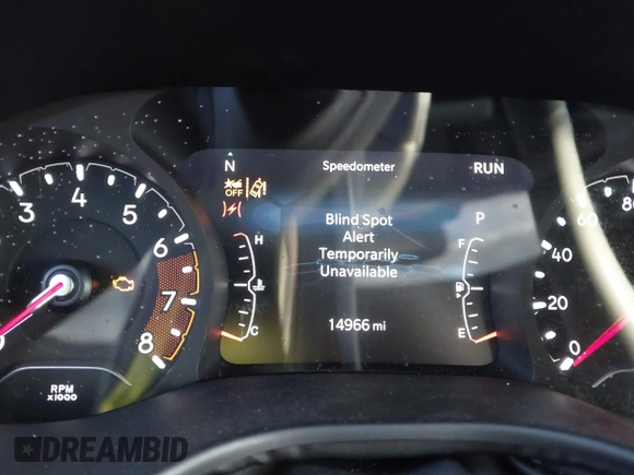 2023 Jeep Compass Latitude with VIN 3C4NJDBN0PT561444, listed as a IAAI auction lot 41508115 with 14,966 mi miles and . Bid and sale history available at DreamBid. Image 7.
