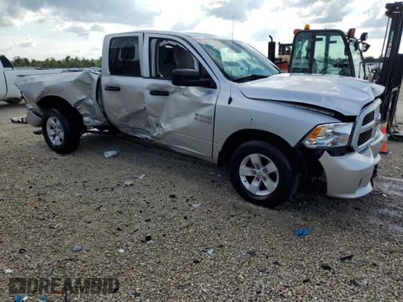 2017 Ram 1500 Tradesman with VIN 1C6RR7FGXHS778775, listed as a Copart auction lot 71543844 with 57,333 mi miles and Non repairable. Bid and sale history available at DreamBid. Image 4.