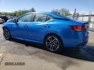 2025 Nissan Sentra SR with VIN 3N1AB8DV0SY308977, listed as a Copart auction lot 55050285 with 1,122 mi miles and Clean Title. Bid and sale history available at DreamBid. Image 2.