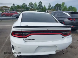 2018 Dodge Charger R/T with VIN 2C3CDXCT9JH265601, listed as a IAAI auction lot 41979466 with 107,842 mi miles and . Bid and sale history available at DreamBid. Image 16.