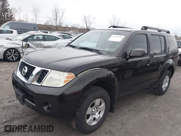 2011 Nissan Pathfinder Silver with VIN 5N1AR1NB1BC631248, listed as a IAAI auction lot 41921956 with 165,360 mi miles. Bid and sale history available at carsss.com. Image 2.